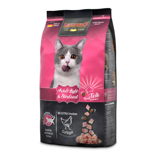 Adult Light & Sterilized 1,8 Kg.