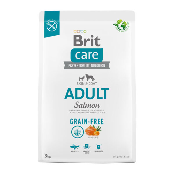 Brit Care Dog Grain-Free Adult Salmón 12 Kg.