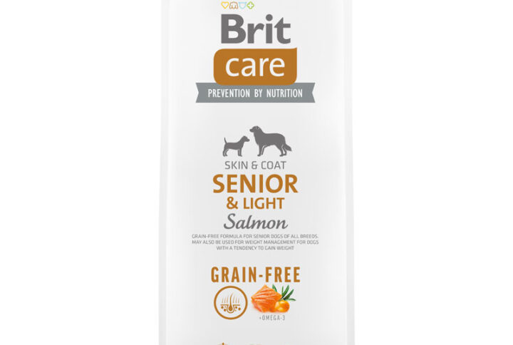 Brit Care Dog Grain Free Senior & Light Salmón 12 Kg.