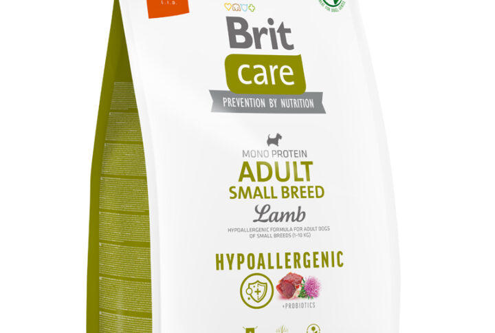 Brit Care Dog Hypoallergenic Adult Small Breed 3 Kg.