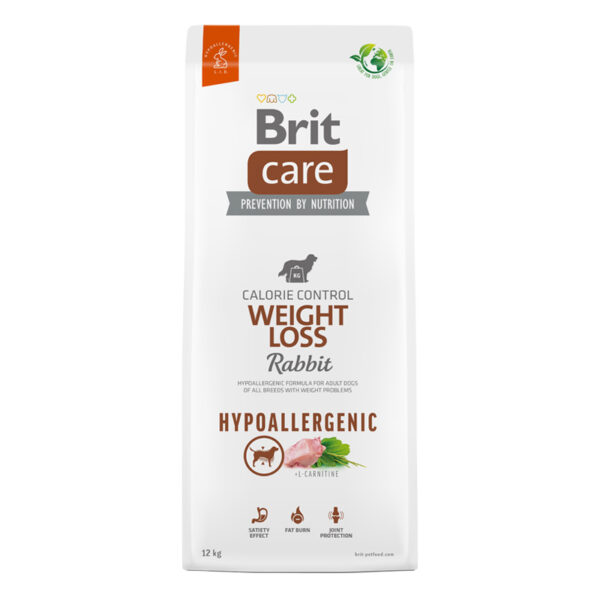 Brit Care Dog Hypoallergenic Weight Loss Rabbit