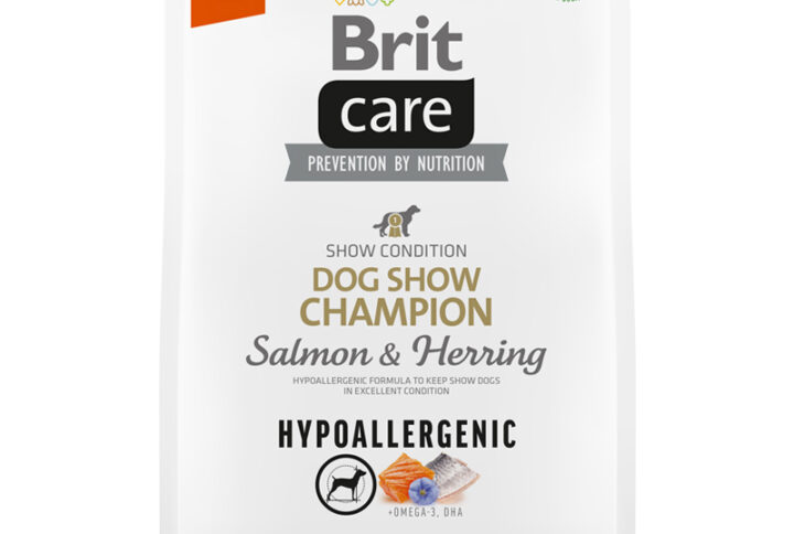 Brit Care Dog Hypolallergenic Dog Show Champion 3 Kg.