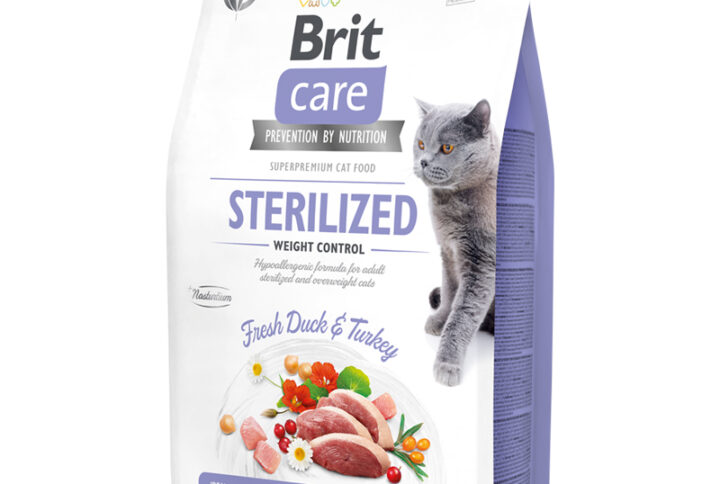 BritCare Cat Grain-free Sterilized Weight Control 2 Kg.