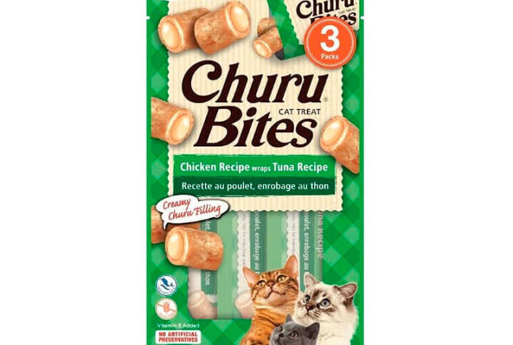 Churu Bites Wraps Gato Tuna 10 Grs. 3 Unids