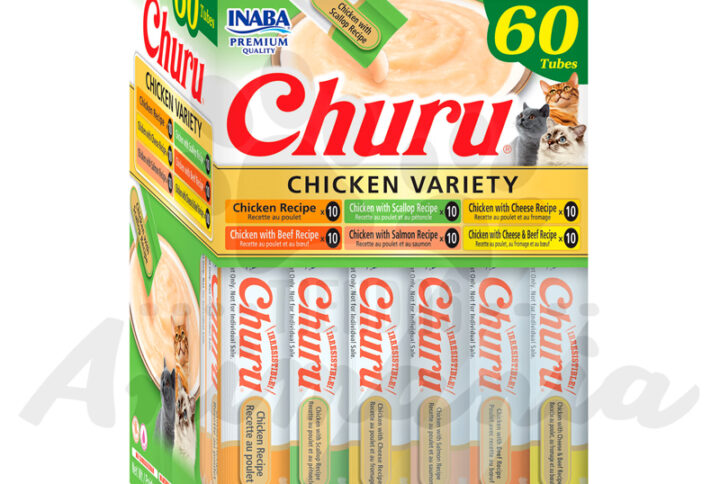 Churu Cat Chicken 14 Grs. 60 Tubos