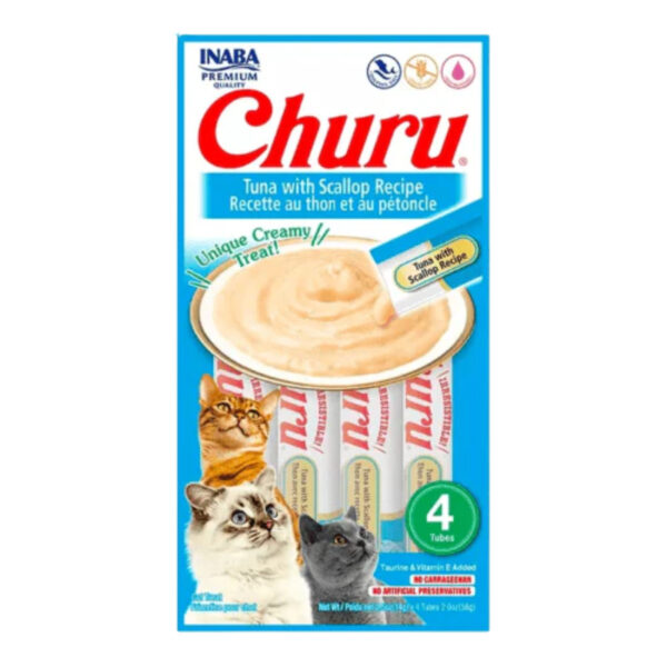 Churu Cat Tuna – Scallop 14 Grs. Tubo