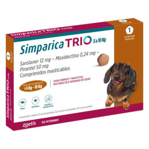 Simparica Trio 5-10 KG 1 Comp